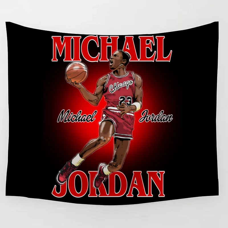 Michael Jordan Basketball nba Tapestry