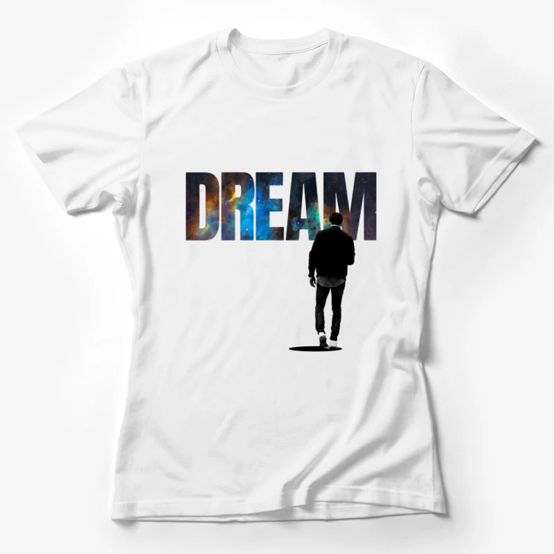 Homme rêve de l'espace Femme T-Shirt