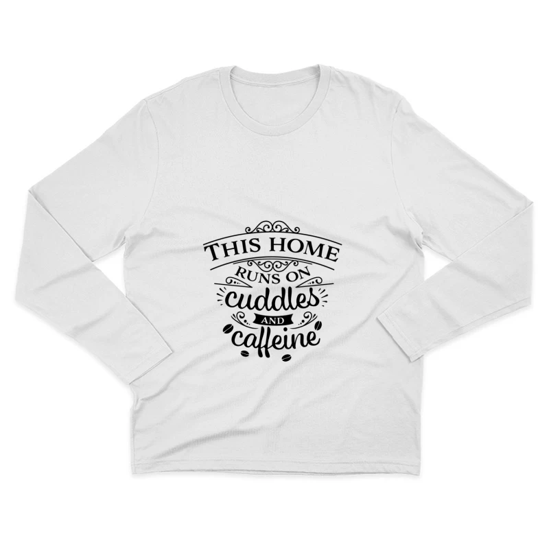 Typographie et Concentration Homme Manches Longues T-Shirt