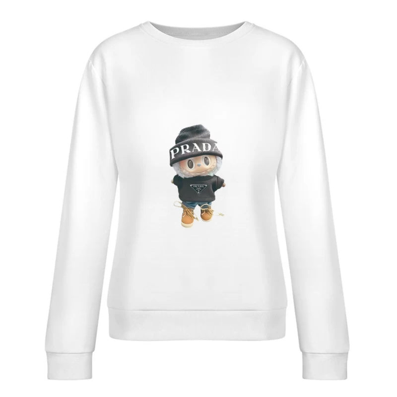 Poupée en tissu avec bonnet Prada Femme Sweat-shirt à enfiler