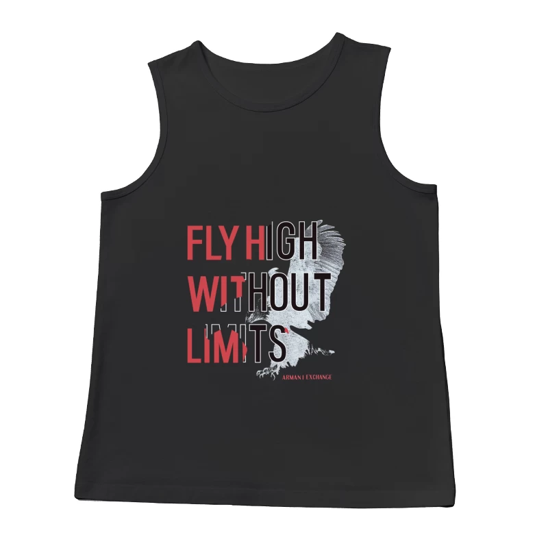 Flieg hoch ohne Grenzen mit Adler - Armani Exchange Herren Tanktops