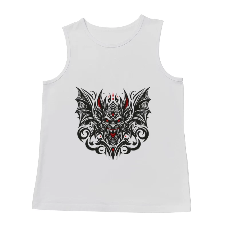 Dunkles Dämonen-Design Herren Tanktops