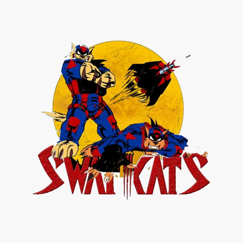 Swat Kats: The Radical Squadron Cotton Tote Bag