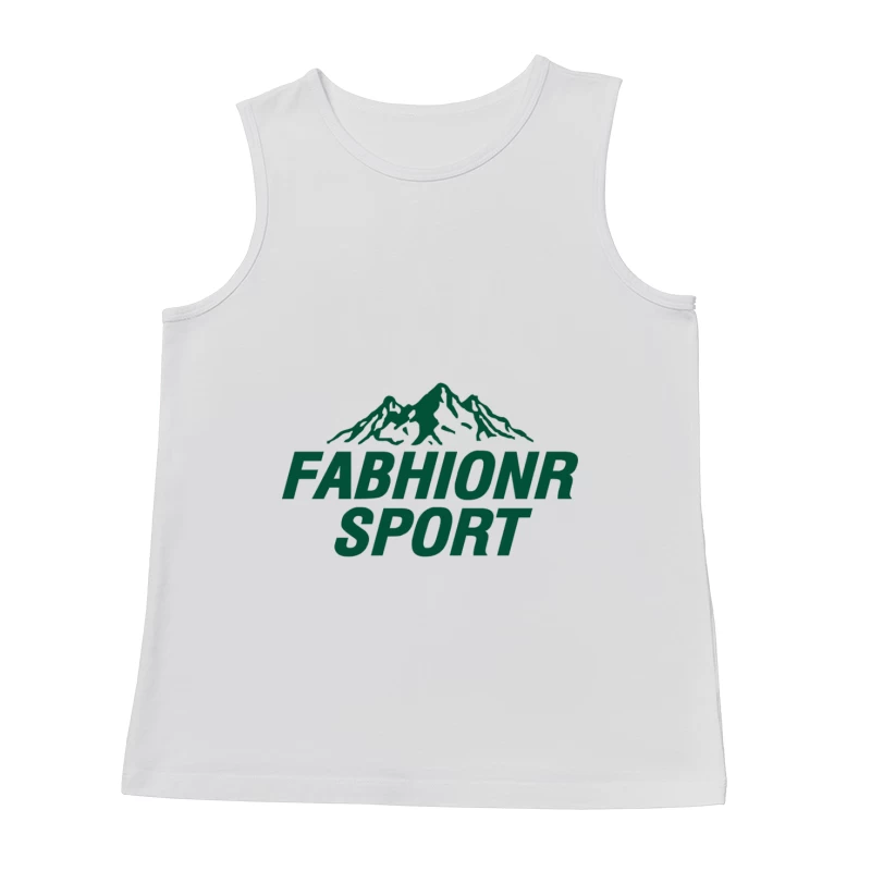 Outdoor Sport Logo mit Bergmotiv Herren Tanktops