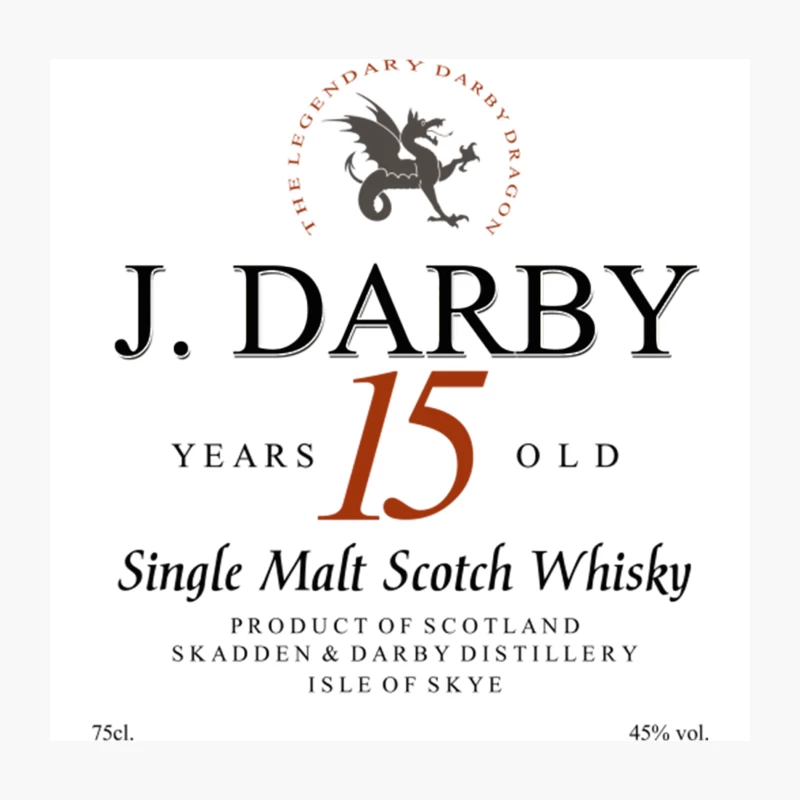 J. Darby Scotch Whisky from NCIS, Lost and Life Throw Pillow