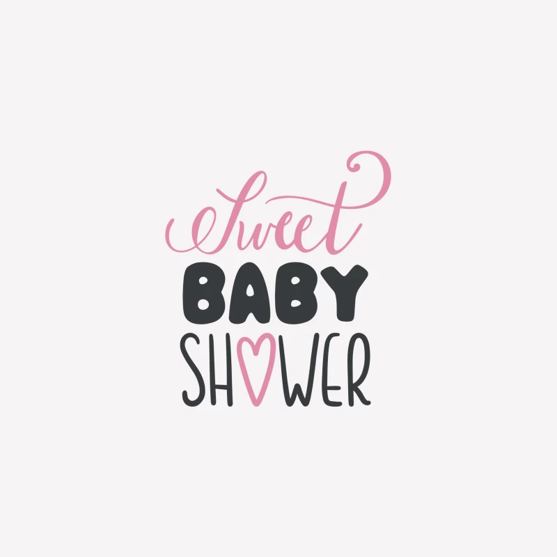 Invitation douce pour une baby shower Femme T-Shirt