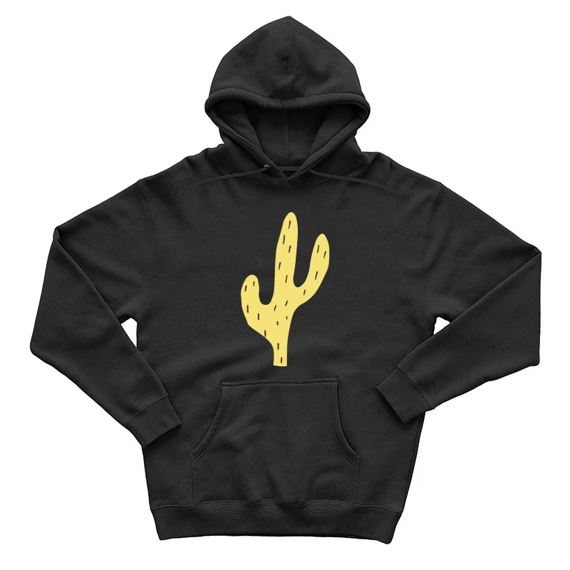Illustration de cactus jaune Homme Sweat à capuche