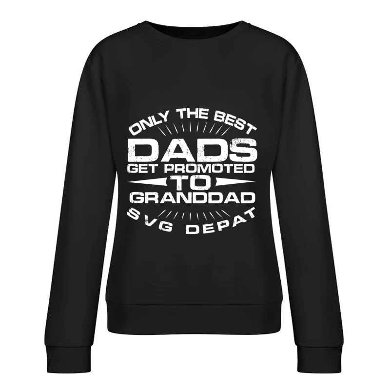 Promotion pour les meilleurs papas Femme Sweat-shirt à enfiler