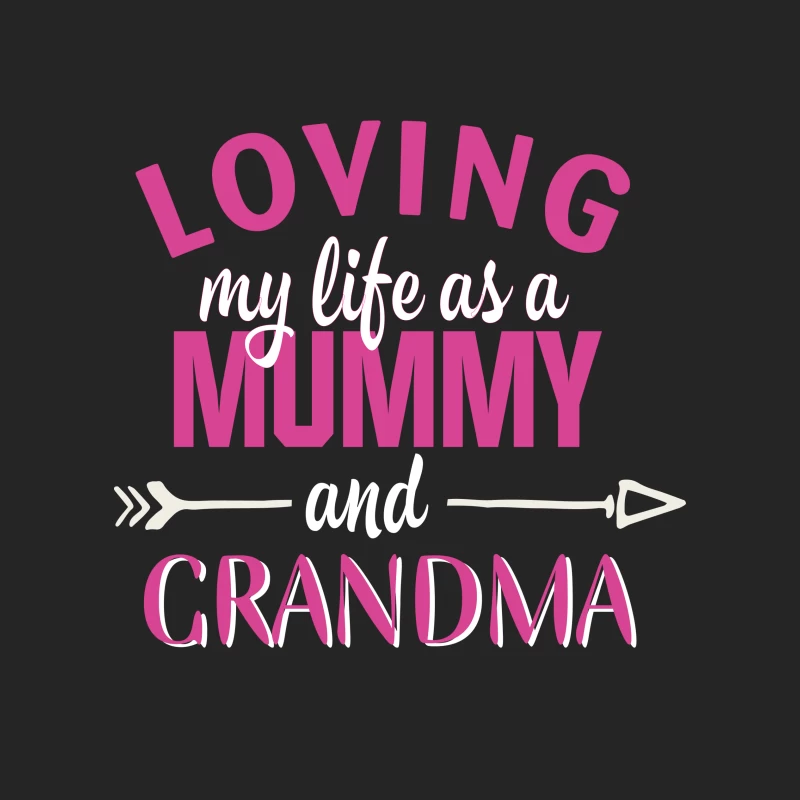 Amour de la vie comme maman et grand-mère Homme Sweat-shirt à enfiler