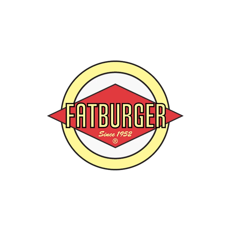 Fatburger Restaurant Classic Logo Design Since 1952 Travel Mug