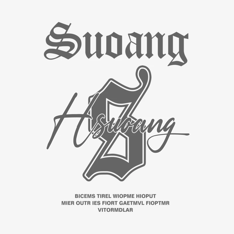 Modern Typography and Graphic Design Female Long Sleeve T-Shirt