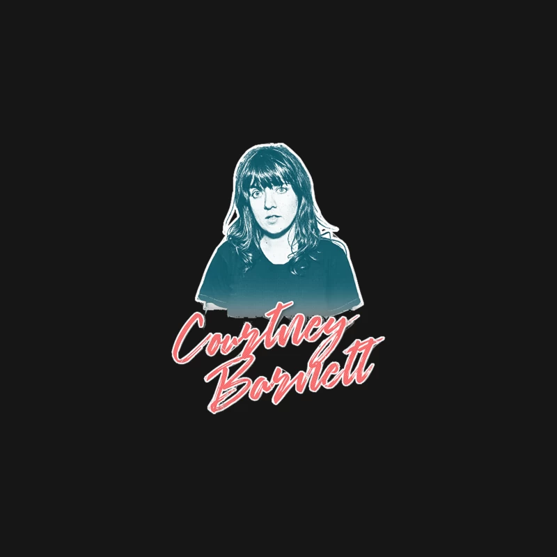 Courtney Barnett 90s Styled Aesthetic Design 2 Desk Mat