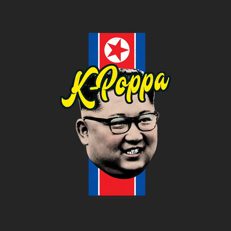 _K-Poppa_ Kim Jong-un K-Pop Female Pullover Sweatshirt