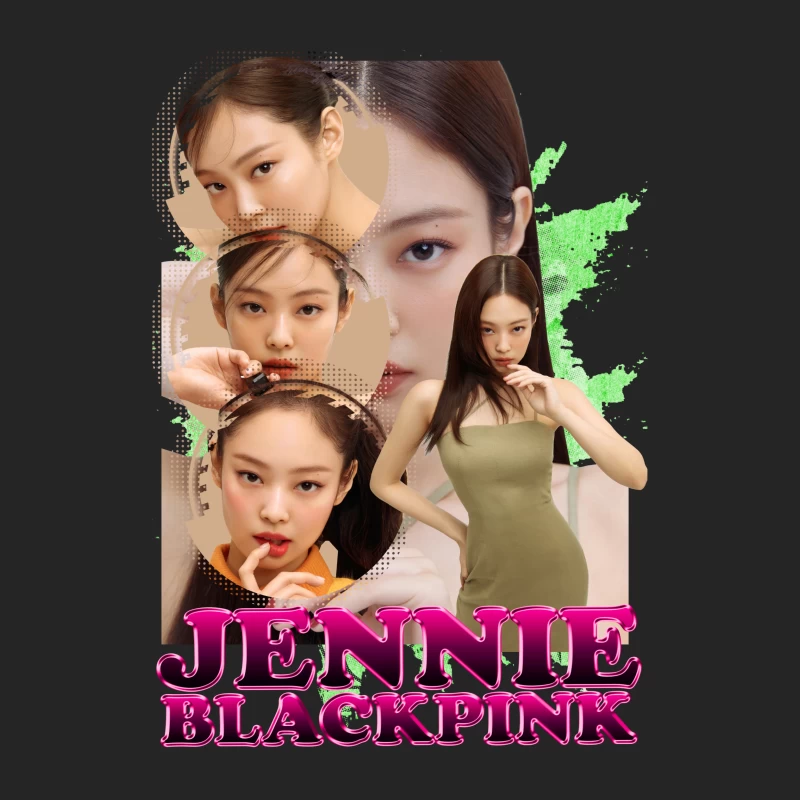 Jennie from BLACKPINK: K-pop Star and Fashion Icon Male Pullover Sweatshirt