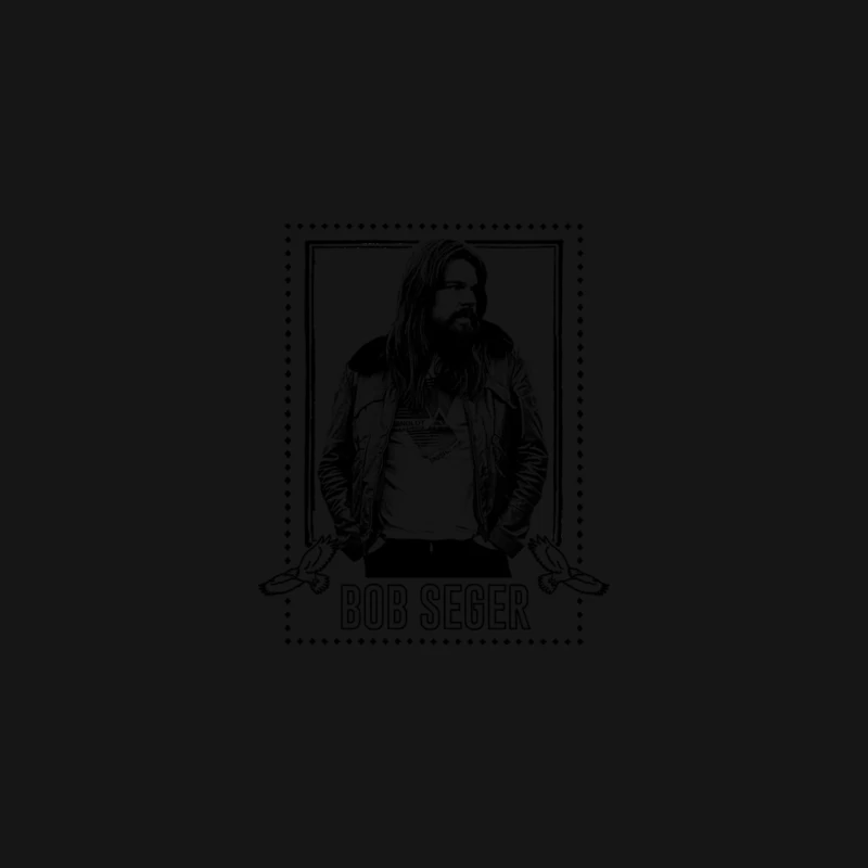 Bob Seger   Vintage Style Fan Art Design Desk Mat