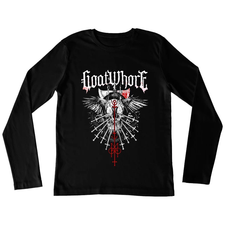 Goatwhore AUS Tour Female Long Sleeve T-Shirt