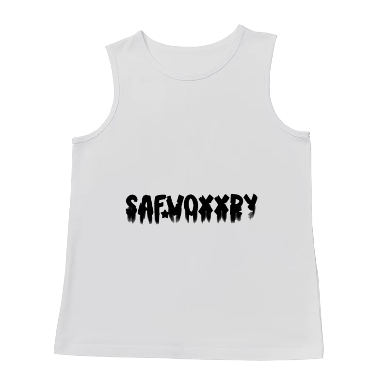Graffiti-Stil Schriftzug Herren Tanktops