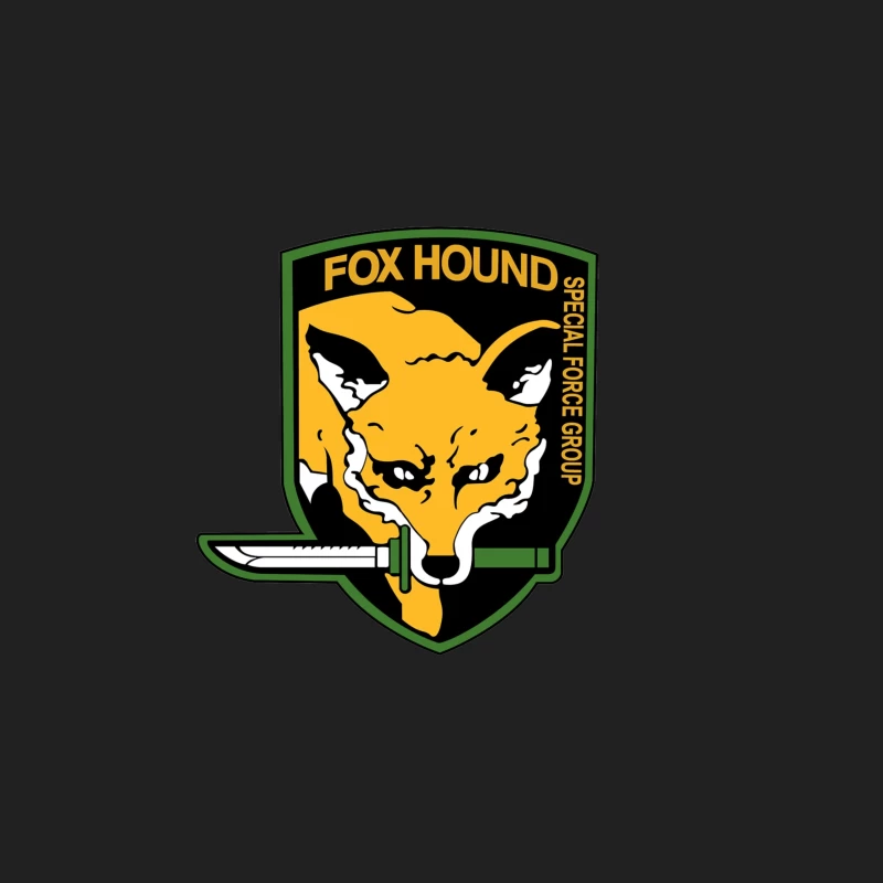 Fox Hound Special Force Group Emblem Bucket Hat