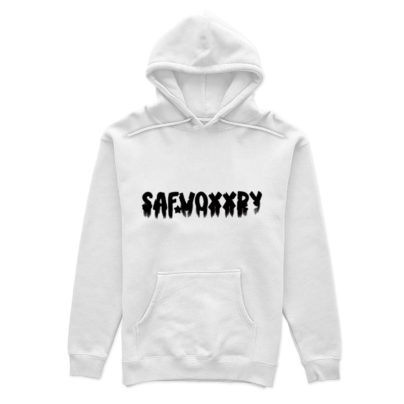 Graffiti-Stil Schriftzug Damen Pullover Hoodie