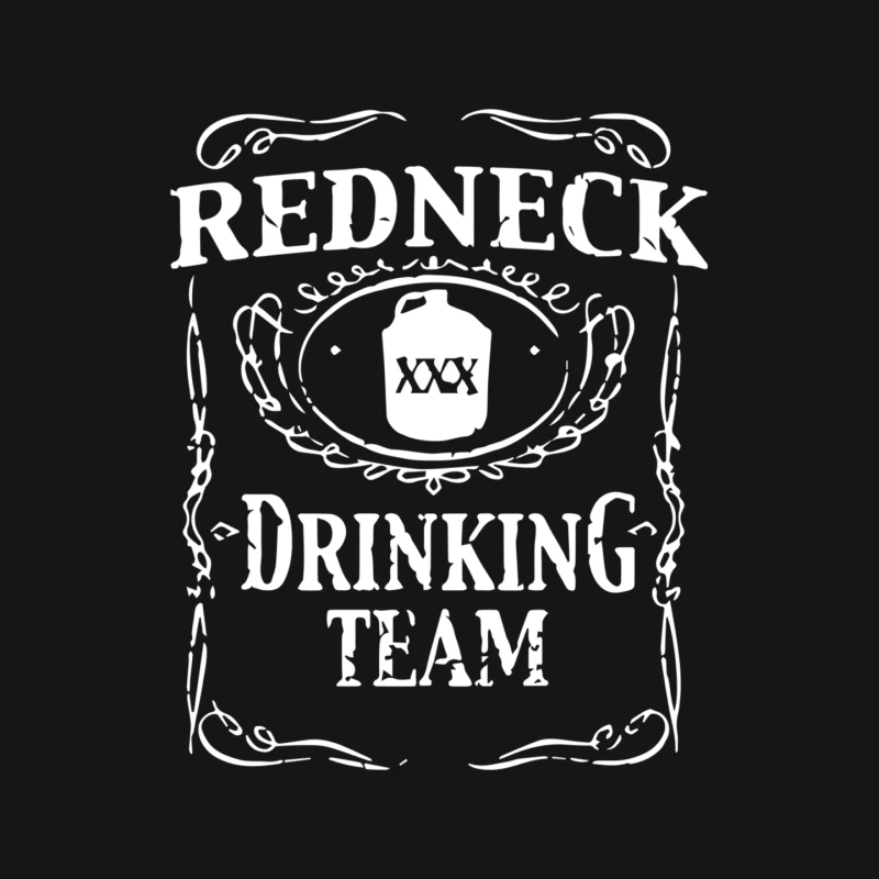 Redneck Drinking Team Funny Party Mouse Pad