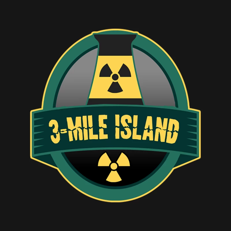 3 Mile Island- Addams Family Travel Badge Mouse Pad