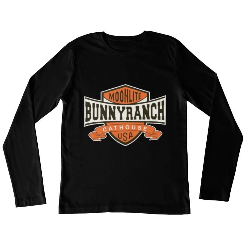 Moonlite BunnyRanch Cathouse US Female Long Sleeve T-Shirt