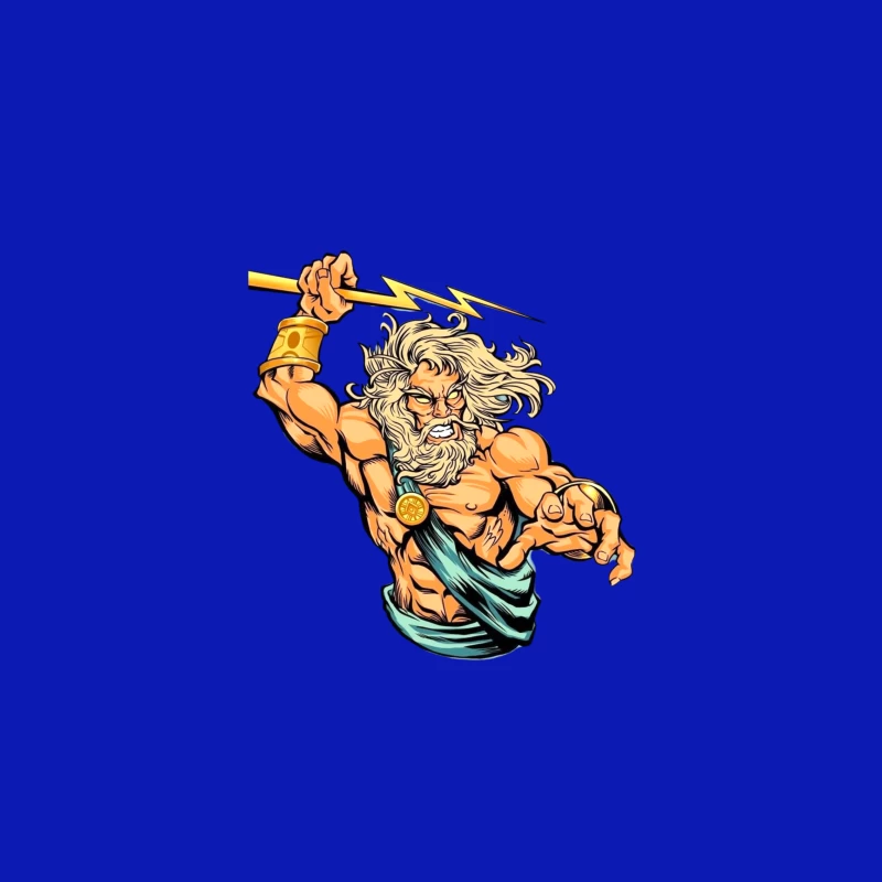 Zeus: The God of Lightning iPhone Case