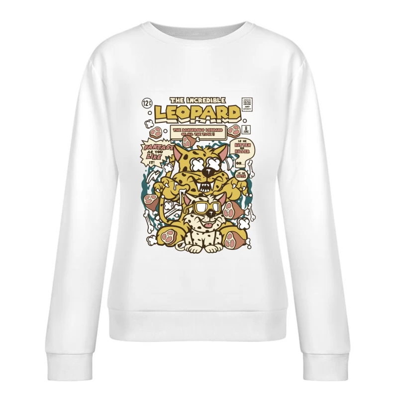 La panthère incroyable: Édition incroyable Femme Sweat-shirt à enfiler