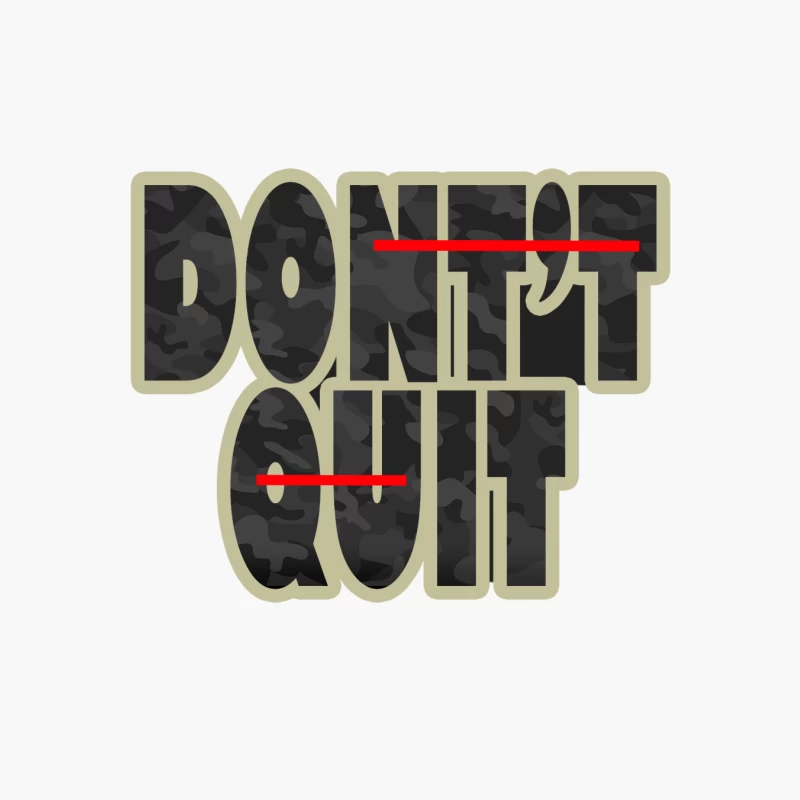 Motivational Quote on Perseverance Cotton Tote Bag