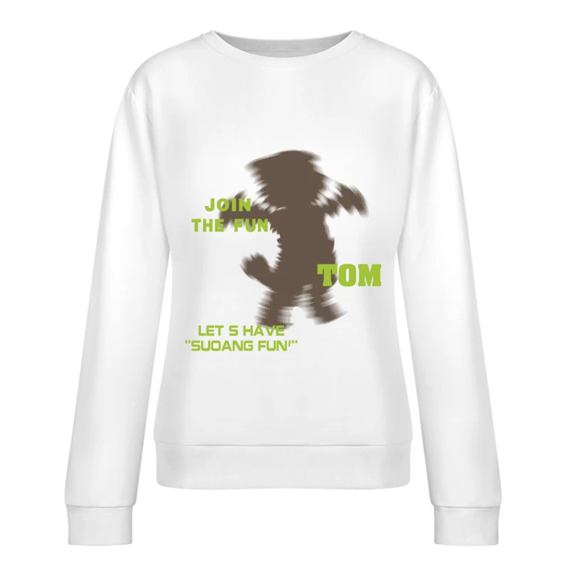 Spielspaß mit Tom Damen Pullover Sweatshirt