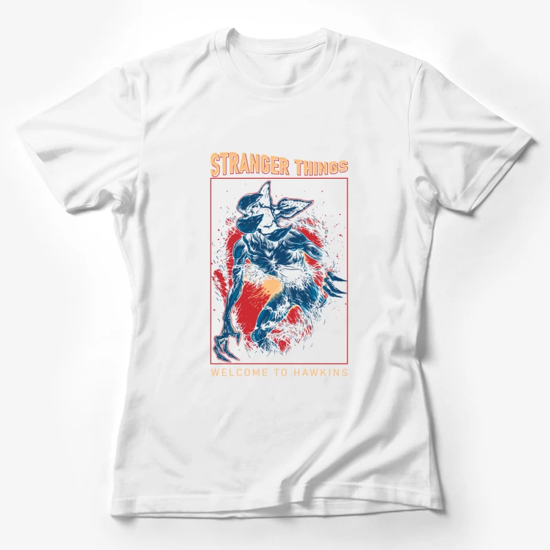 Stranger Things Artwork Female T-Shirt