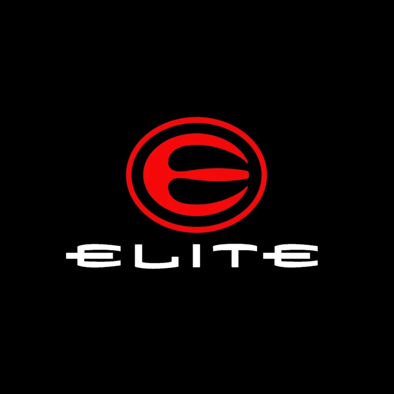 Elite Automotive Company Red Logo Design Tapestry