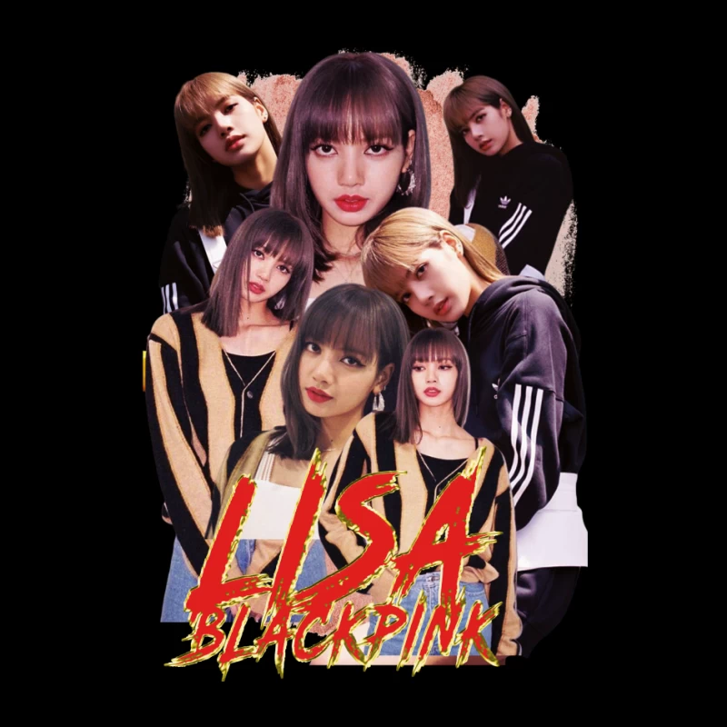 Lisa from BLACKPINK - K-pop Idol and Fashion Icon Pin
