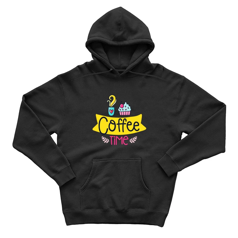 Pause café avec cupcake Homme Sweat à capuche