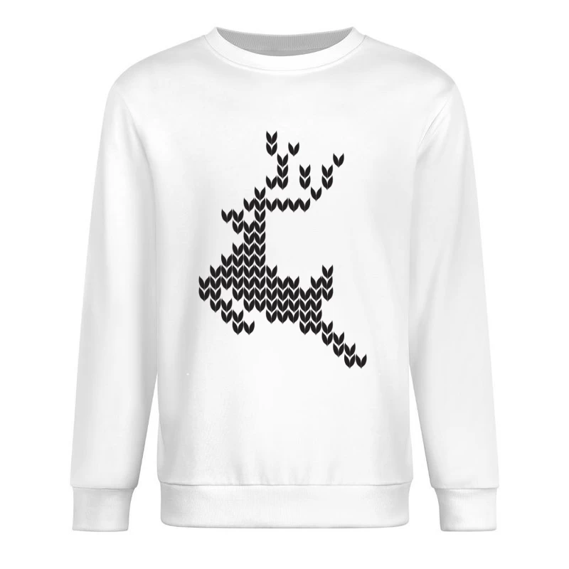 Design géométrique en chevrons Homme Sweat-shirt à enfiler
