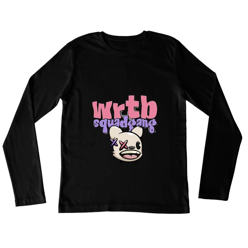 WRTB Squadgang Comic Design Damen Langarm T-Shirt