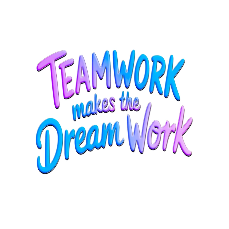 Inspirational Teamwork Tapestry