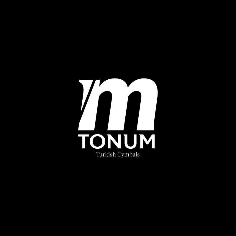 Tonum Turkish Cymbals Brand Logo in White Desk Mat