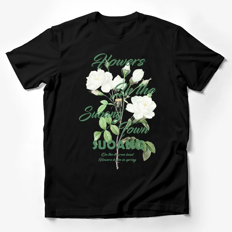Blumen im Suoang Town Herren T-Shirt