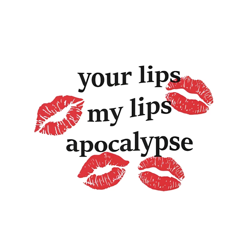 Cigarettes After Sex Lips Apocalypse Pin