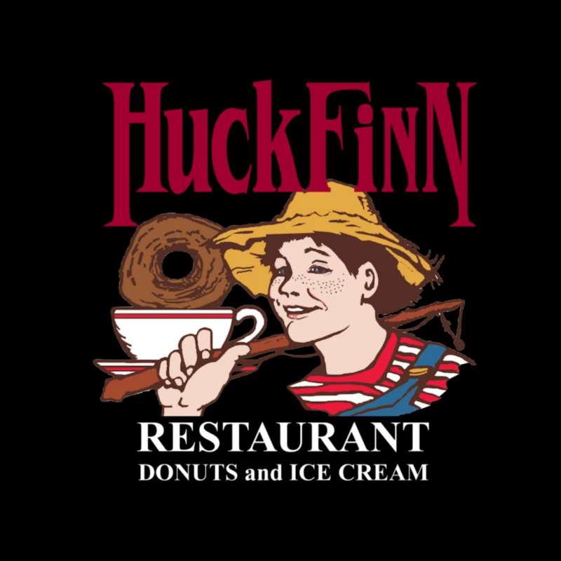 HuckFinn Restaurant Throw Pillow