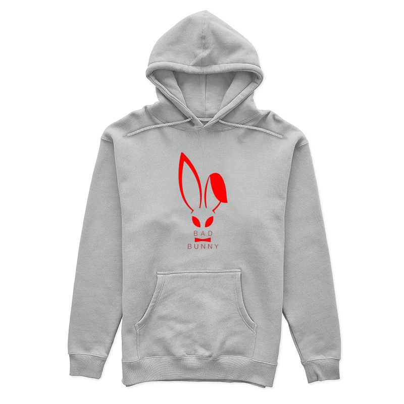 Bad Bunny Logo Female Pullover Hoodie