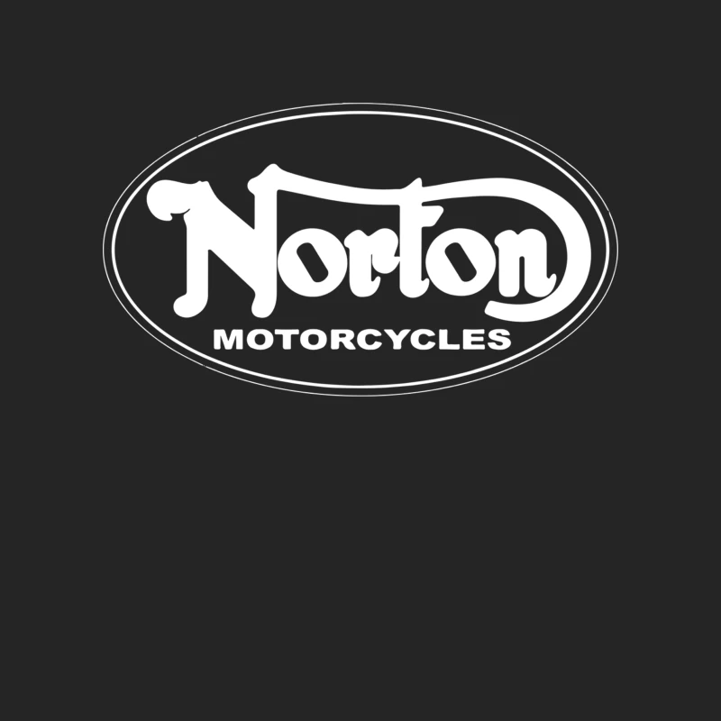 Vintage motorcycle Norton Male Pullover Sweatshirt