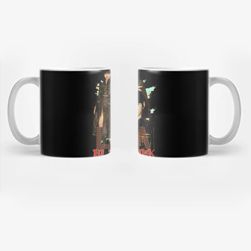 Lisa from BLACKPINK in Fashionable Attire Coffee Mug