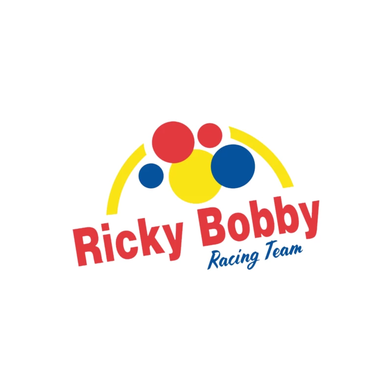 Ricky Bobby Racing Team Throw Pillow