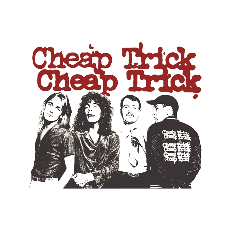 Cheap Trick Retro Mouse Pad