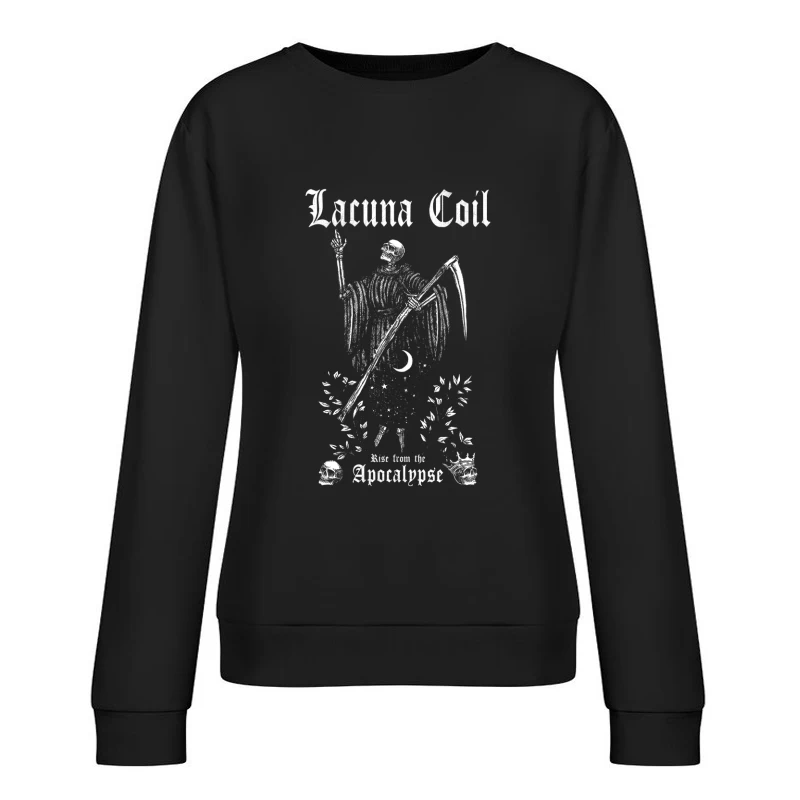 Lacuna Coil Evil Apocalypse Female Pullover Sweatshirt