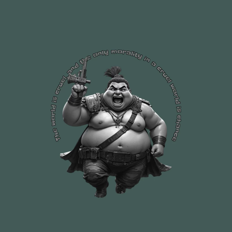 Warrior 3d toon Tapestry