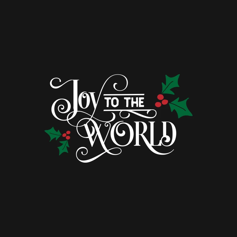 Joyeux Noël : Joie au Monde Homme Manches Longues T-Shirt