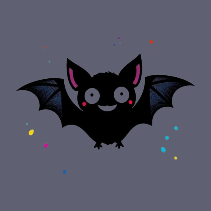 Cute Cartoon Bat Pin